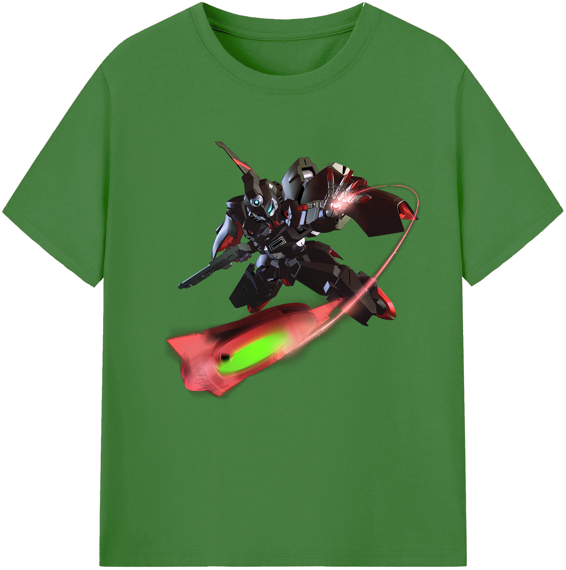 （画像用） 機動戦士ガンダム Mobile Suit Gundam レディースカジュアルプリントTシャツ（綿100％）